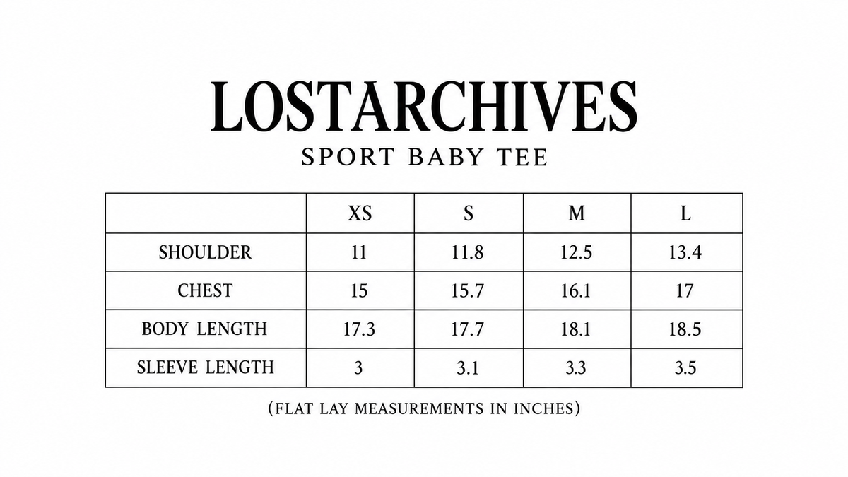 Sport Baby Tee
