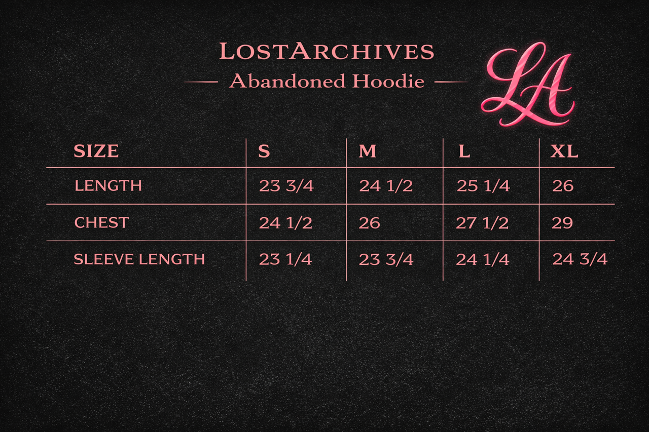 Pink Abandoned Hoodie