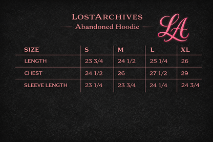 Pink Abandoned Hoodie