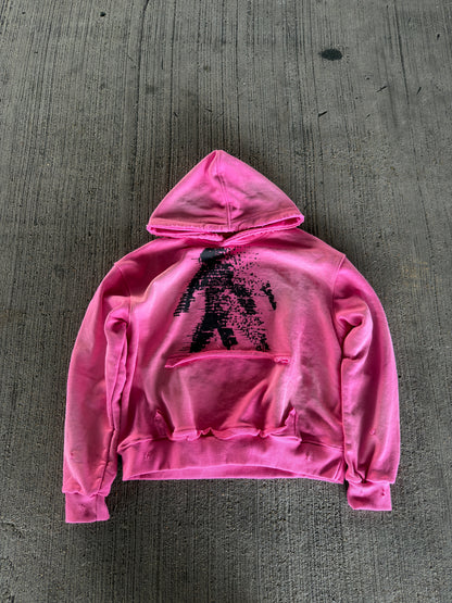 Pink Abandoned Hoodie